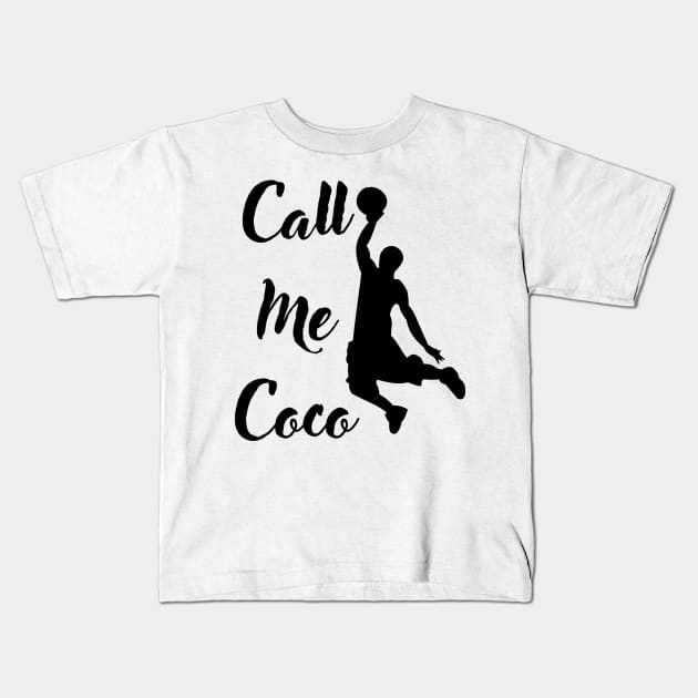 call me coco champion Kids T-Shirt by Zoubir